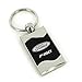 Ford F-150 Gray Spun Brushed Metal Key Chain