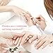 Cuticle Pusher and Spoon Nail Cleaner - Dual-use Professional Stainless Steel-Cuticle Remover and Cutter Scraper Trimmer, Nail Art Tool for Fingernails and Toenails, Manicure and Pedicure Kit