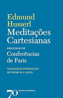 Livro Meditações Cartesianas Precedido de Conferências de Paris