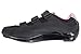 Tommaso Pista Women's Road Bike Cycling Spin Shoe Dual Cleat Compatibility - Black/Pink - 41