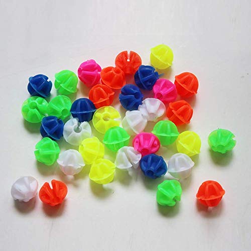 Happyupcity 1Bag of 36PCS Random Color Plastic Bicycle Spoke Beads Bike Tire Decorations Ornament Wheel Line Beads Small Bicycle Accessories for Wheelbarrow Children Kids Bicycle - Thumbnail 2