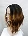 Tsnomore Chic Shoulder Length Mixed Color Sexy Women Wig