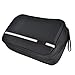 VIVINATURE Hanging Travel Toiletry Bag Personal Hanging Toiletry Kit Cosmetic Bag (Black)