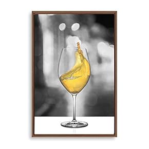 signwin Framed Canvas Wall Art Goblet Canvas Prints...