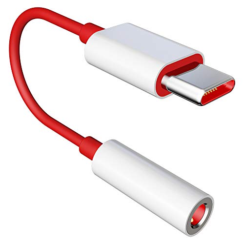 USB C Headphone Adapter, OnePlus 6T Audio Adapter, COOYA USB C to 3.5mm AUX Adapter Headphone Jack, Noise Reduction USB Type-C to Audio Adapter for Huawei P20 Pro, Mate 20 Pro, Mate 10 Pro, Xiaomi 8
