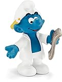Schleich North America Researcher Smurf Toy Figure