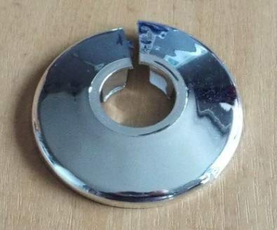 Be-Creative Radiator Pipe Collars Plastic Covers - Pack of 8, 10mm (Chrome)
