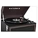Victrola Bluetooth Record Player Stand with 3-Speed Turntable, Black and Brownthumb 2