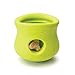 West Paw Zogoflex Toppl Interactive Treat Dispensing Dog Puzzle Play Toy, 100% Guaranteed Tough, It Floats!, Made in USA, Small, Granny Smith