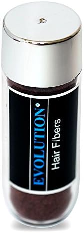 Evolution Hair Fibers -100% Human Hair Fibers - Deluxe 38g Auburn - For Men & Women - Conceal Thinning Hair in Seconds!