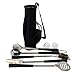 Golf BBQ Tools - 7 Piece Golf Grip Grilling Set