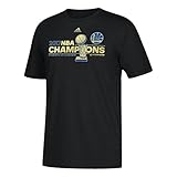 Golden State Warriors Youth 2017 NBA Champions Locker Room T-Shirt - Black , Youth Medium