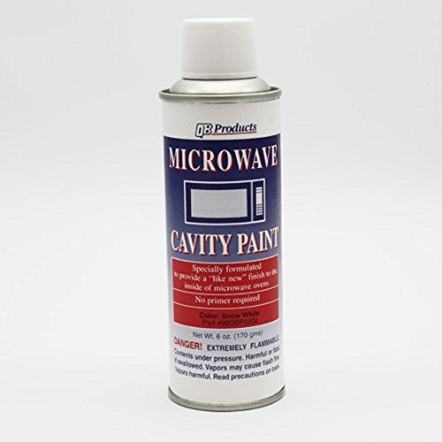 QB Products 98QBP0302 Microwave Cavity Paint, 6 oz, Snow White
