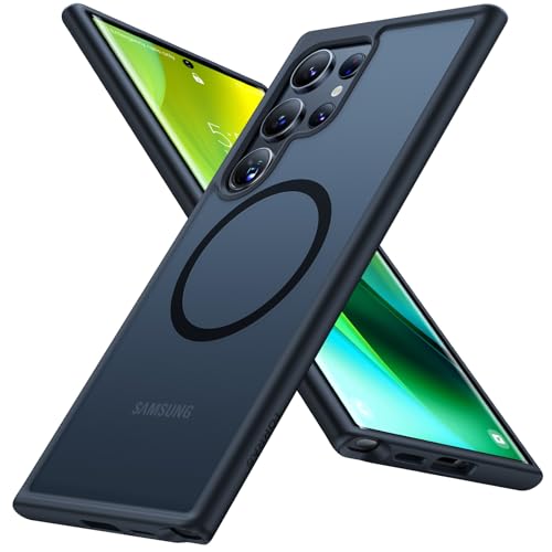 TORRAS Magnetic Shockproof for Samsung Galaxy Z Fold 7 Case,Matte Black