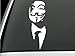 Car Decal - Anonymous - White 7