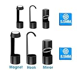 BlueFire Hook Magnet Side View Mirror Endoscope Accessories Set for 8.5mm and 5.5mm Wireless Endoscope WiFi Borescope Inspection Camera