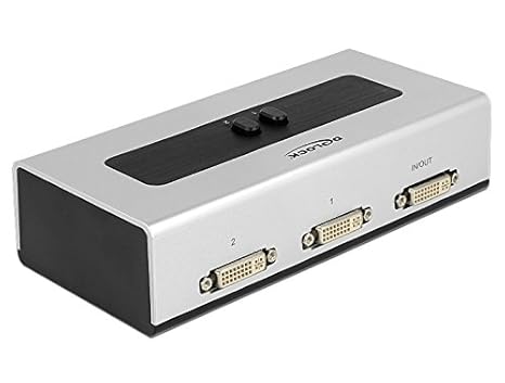 DeLOCK Switch 2-Port DVI manuell bidirektional