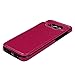 Galaxy S8 Plus Case (Not S8), MOLLYCOOCLE PU Leather Wallett Magnetic Clasp Clamshell Holster Case Silm Fit TPU Black Inner Bumper Credit Card Slots Shell Case for Samsung Galaxy S8 Plus, Hot Pink