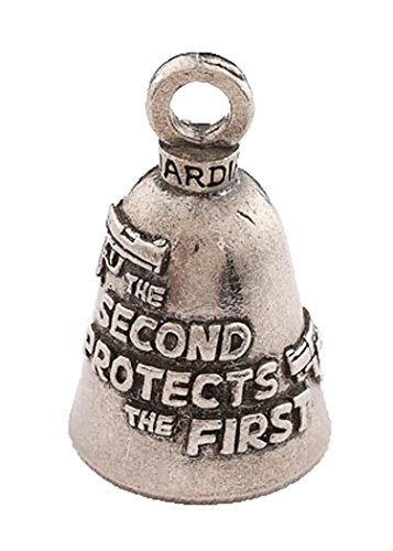 Second Amendment Protects The First Guardian Bell Motorcycle - Harley Accessory HD Gremlin NEW Riding Bell Key Ring
