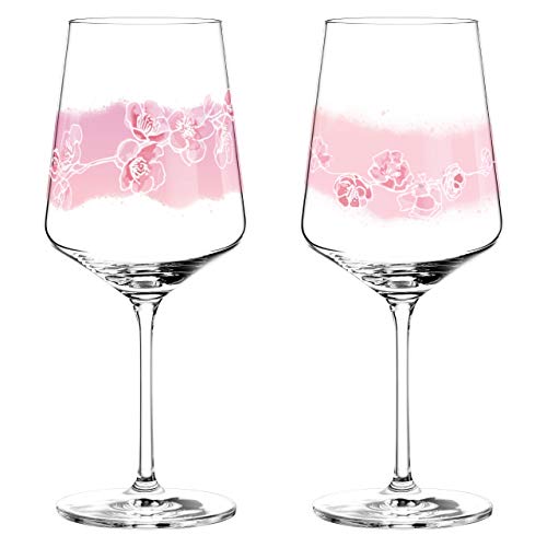 RITZENHOFF SPRIZZ Aperitifglas-Set 2-teilig, Glas, Geschenkset, Gläser mit Blumenmuster, Geschenkbox – Bild 3