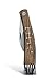 Sagaform Forest Mushroom/Truffle Knife with Canvas Case,Brown