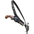Medieval Leather Shoulder Strap - Sword & Gun Holster For Pirate & Renaissance Cosplay