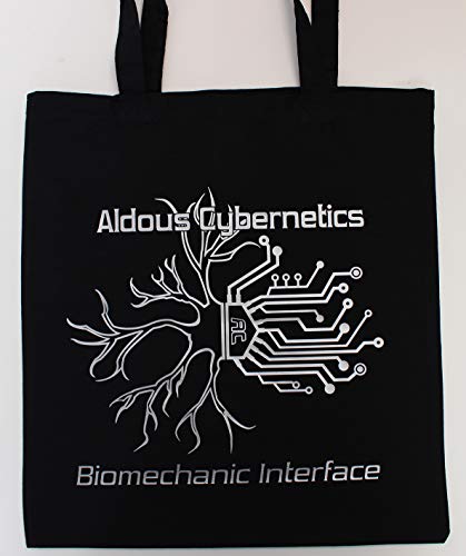 Aldous Cybernetics. Bolsa de tela negra: Amazon.es: Handmade