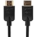 Amazon Basics Flexible and Durable Premium HDMI Cable (18Gpbs, 4K/60Hz) - 10 Feet, Black