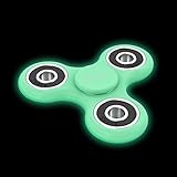 XDesign Fidget Spinner Figit Focus Toy, Prime Stress Reducer Hand Spinner Finger Toy for Kids and Adult, Easy Flick and Spin, Good for School, Work, Perfect For Anxiety Relieve - Glow in Dark