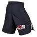 ARD MMA Fight Shorts UFC Cage Fight Clothing Grappling Muay Thai Kick Boxing (Black, xl)