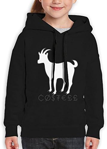 Xu Erika&COSTELL Youth Girls Student Pullover 100% Cotton Hooded Sweatshirt