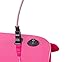 Sofia + Sam Lap Desk with USB Light (Pink) - Memory Foam Cushion - Supports Laptops Up to 17 Inches