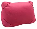 AMC Multi Function Travel Pillow/Stand for Ipad Tablet Ereader, Tropital Pink