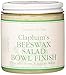 Clapham’s Beeswax All-Natural Food-Safe Salad Bowl Finish For Wooden Bowls, Cups, Cutting Boards, Cribs & Toys (7 oz/200g)