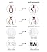 HOTER Mens Slimming Body Shaper Vest Shirt Abs Abdomen Slim, White - XXL