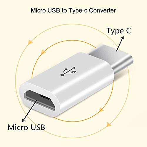 Type C to 3.5mm Audio Adapter, HUIFEN 4 in 1 USB C to 3.5mm Headphone Female Aux Microphone Connector adapter, And Micro USB to USB C Adapter, Compatible with Moto Z, XiaoMi, Huawei,Oneplus 6T (Black) - Thumbnail 6