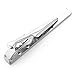 SamWay MEN Style Brushed Silver Executive Tie Clip, Size approx: 2 5/16
