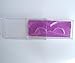 Set of 10 Empty Lash Box Glitter Paper Plastic Eyelash Packaging Box (purple)