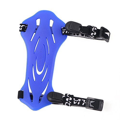 image for Huntingdoor Archery Mini Rubber Arm Guard Elastic 2 Strap Archer Safe 