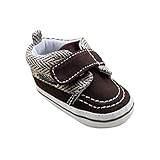 Weixinbuy Toddler Baby Boy Cotton Soft Sole Buckle Prewalker Crib Shoes