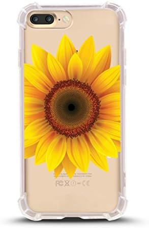 iPhone 7 Plus Shock Absorbent Case (5.5 inch screen), sunflower Design