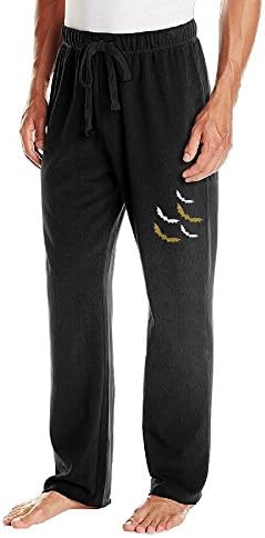 Cool Bats Men's Basic Sweatpants Cotton Jogger Pants Elastic Sportswear