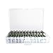 Foto&Tech Clear AA/AAA Plastic Battery Storage Case/Organizer/Holder (Holds 46 AA Batteries or 64 AAA Batteries) primary