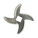Yuauy Size #22 Chef Meat Grinder Stainless Steel Cutter Knife Blade for Electric or Manual