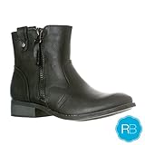 Riverberry Women's 'Hailey' Zip-Up Ankle Bootie