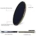 LENSKINS 82mm ND 1000 Filter, 10 Stop Neutral Density Filter for Camera Lenses, 30-Layer Multi-Resistant Coated, German Optics Glass, Weather-Seal ND Filter with Lens Cloth