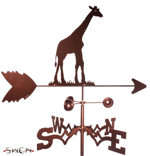 Hand Made GIRAFFE CIRCUS GARDEN Stake Weathervane ~NEW~