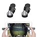 [2 Triggers] PUBG Fortnite Tablet Game Controller - GTOTd Ipad Game Accessories,Slates Game Trigger,L1R1 Sensitive Shoot and Aim,Gift for Kids and Player [New Version] (Black)