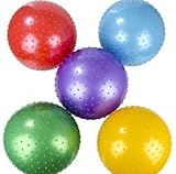 18 Inch Knobby Ball 5 Pack Assorted Colors