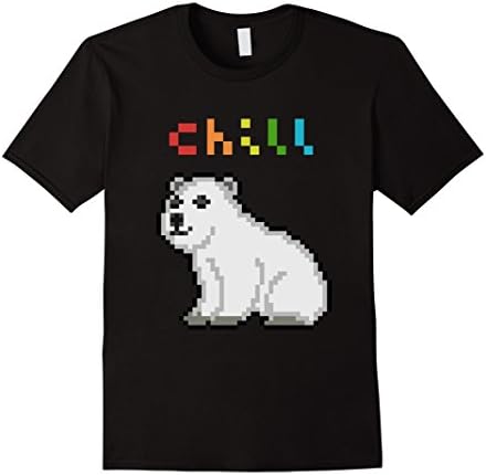 Men's chill polar bear 2XL Black